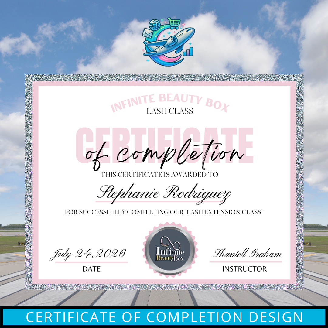 Certificate of Completion Design