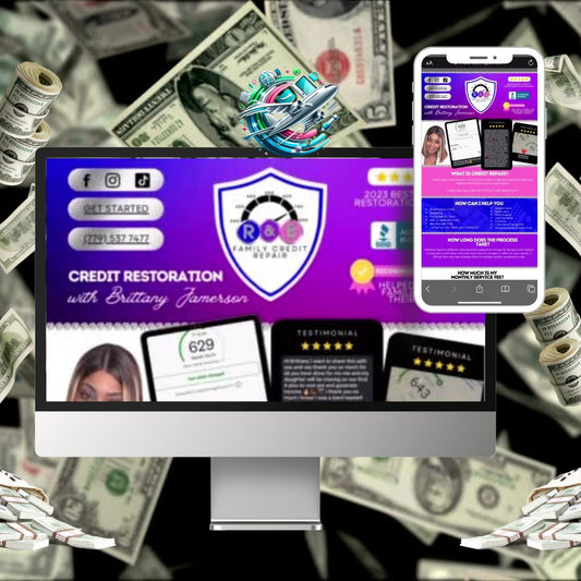 CREDIT REPAIR WEBSITE PACKAGE — TIER 1 (No Payments on Website)