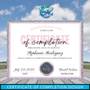Certificate of Completion Design