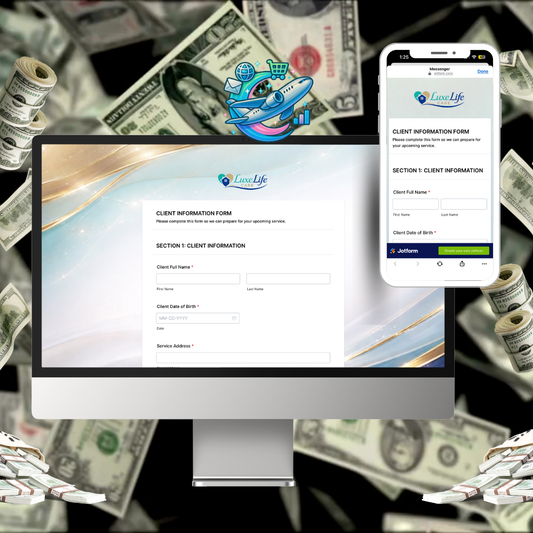 Jotform New Form Build for Home Care Businesses