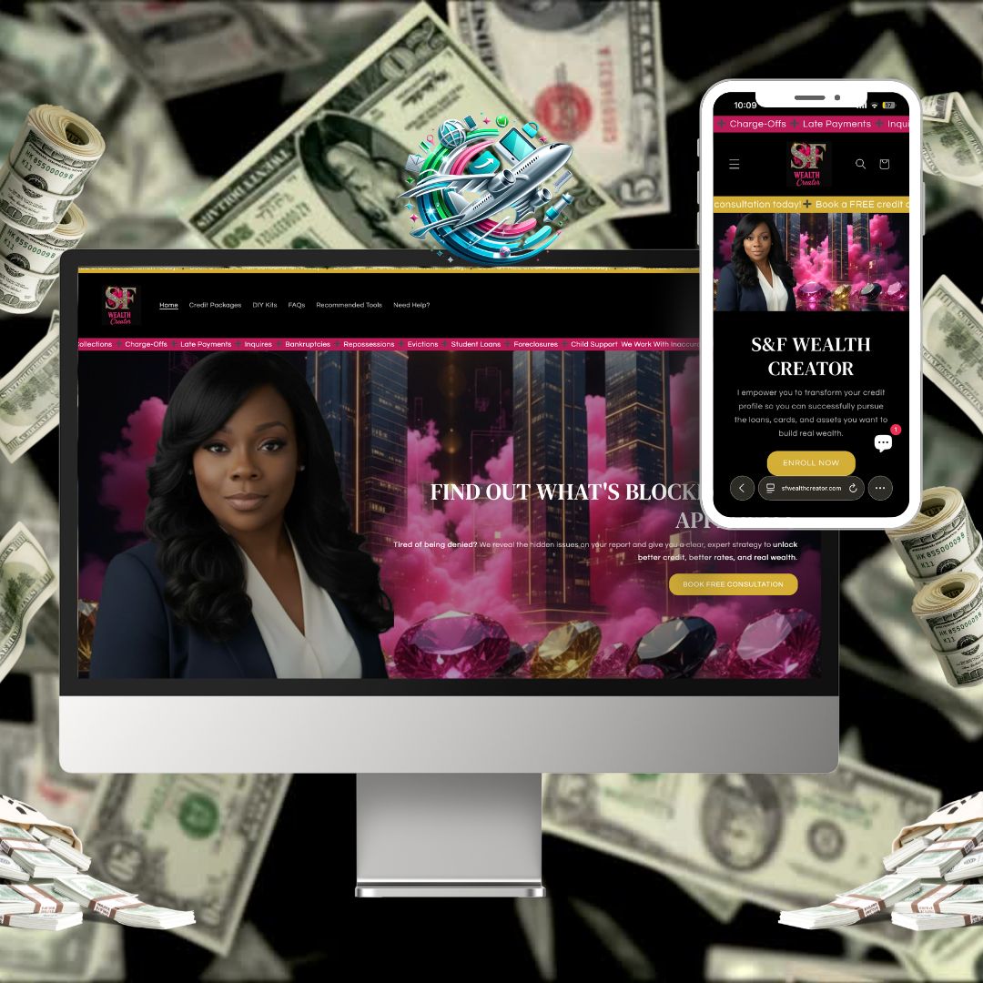 CREDIT REPAIR WEBSITE PACKAGE — TIER 2 (Full Payments + Automations + Digital Products)