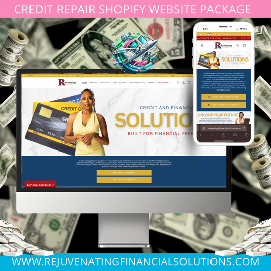 Credit Repair Shopify Website Package