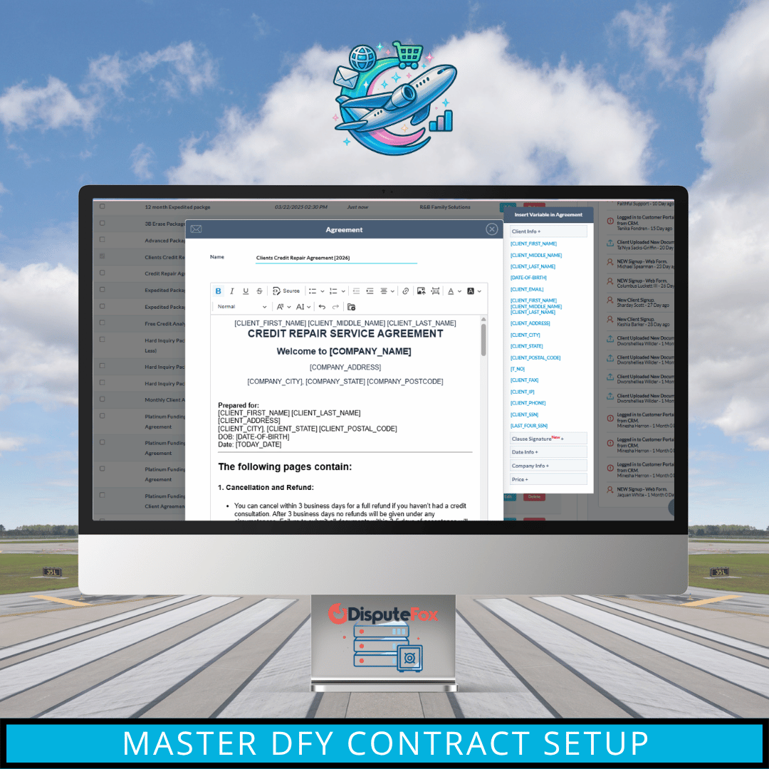 DisputeFox Contract Update