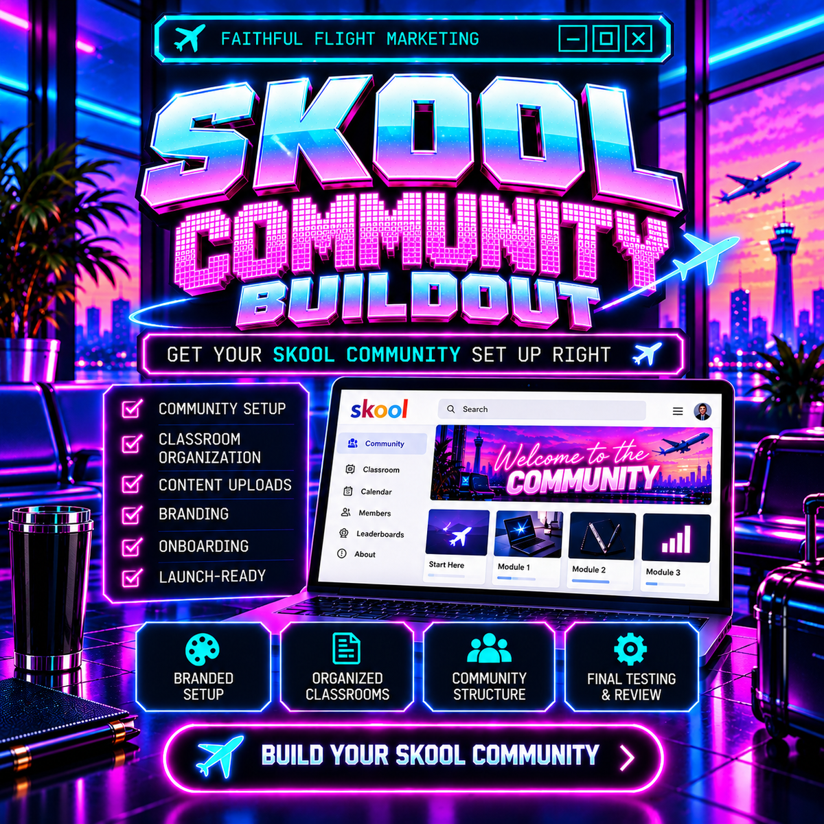 Skool Community Buildout