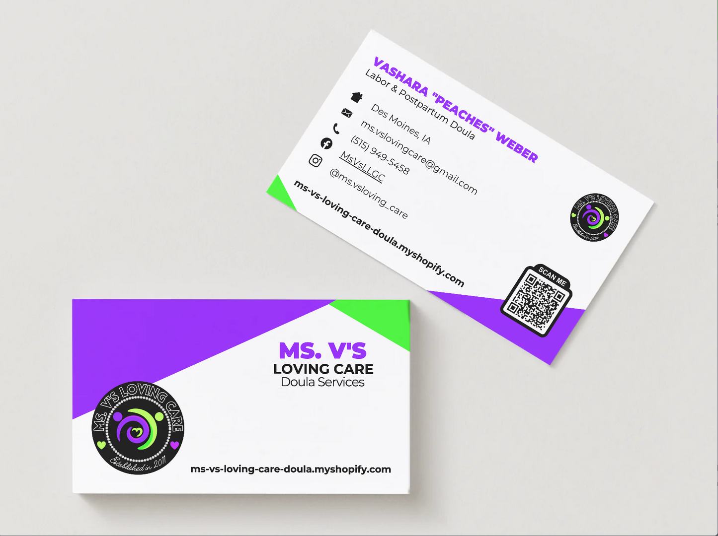 Business Card Refresh