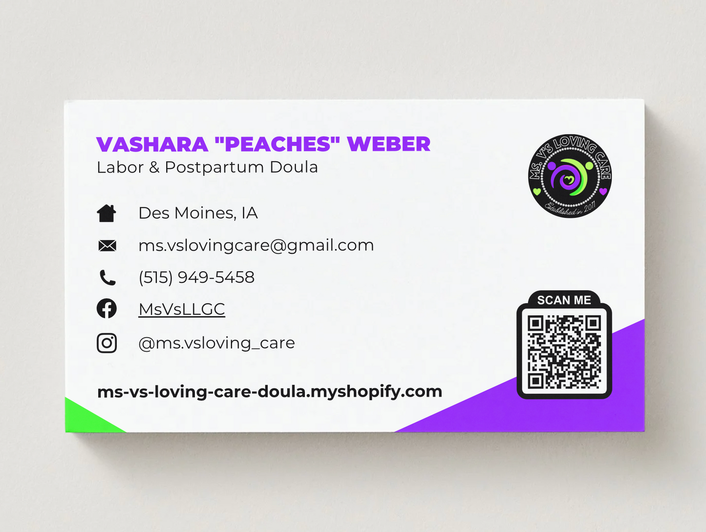 Business Card Refresh